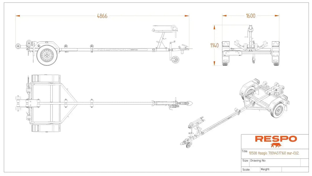 Respo 700V451T160 - Mitat