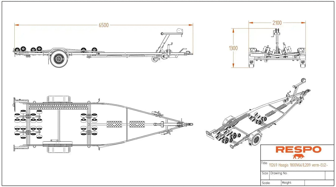 Respo 1800V662T209  - Mitat