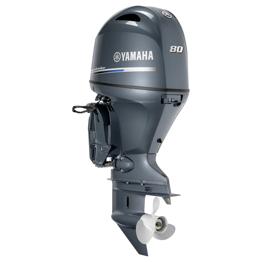 Yamaha 80hp -  Takaviistosta