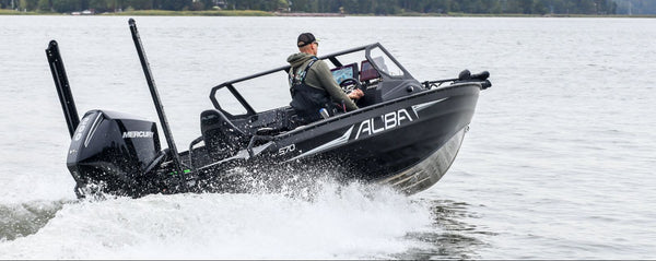 Alba 650 - Kalaan menossa