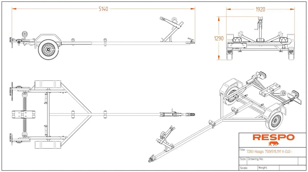 Respo 750V511L191 - Mitat