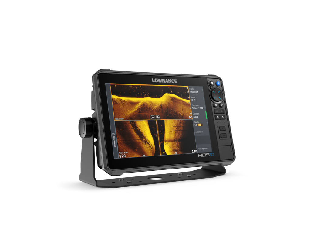 Lowrance HDS Pro - Etuviistosta