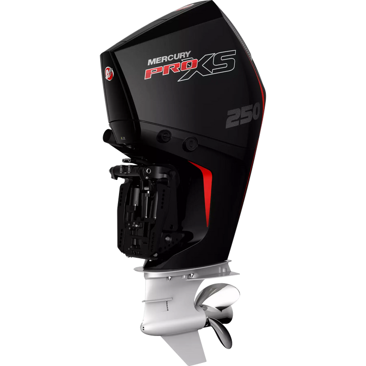 Mercury F250 Xl PRO XS DTS - Takaviistosta